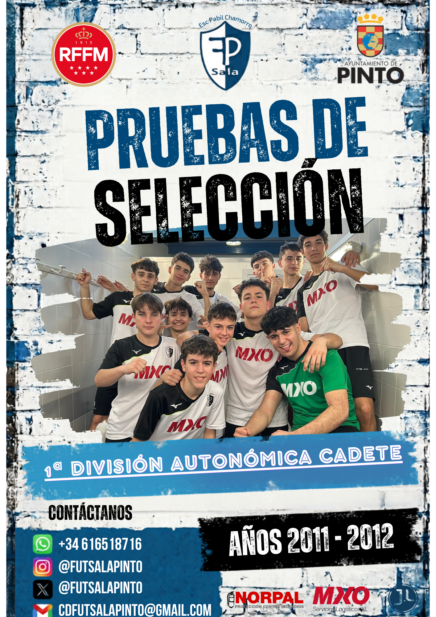 CADETE - Pruebas de selección