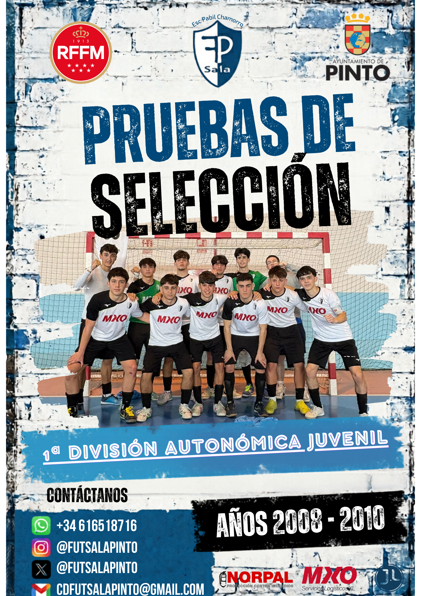 JUVENIL - Pruebas de selección